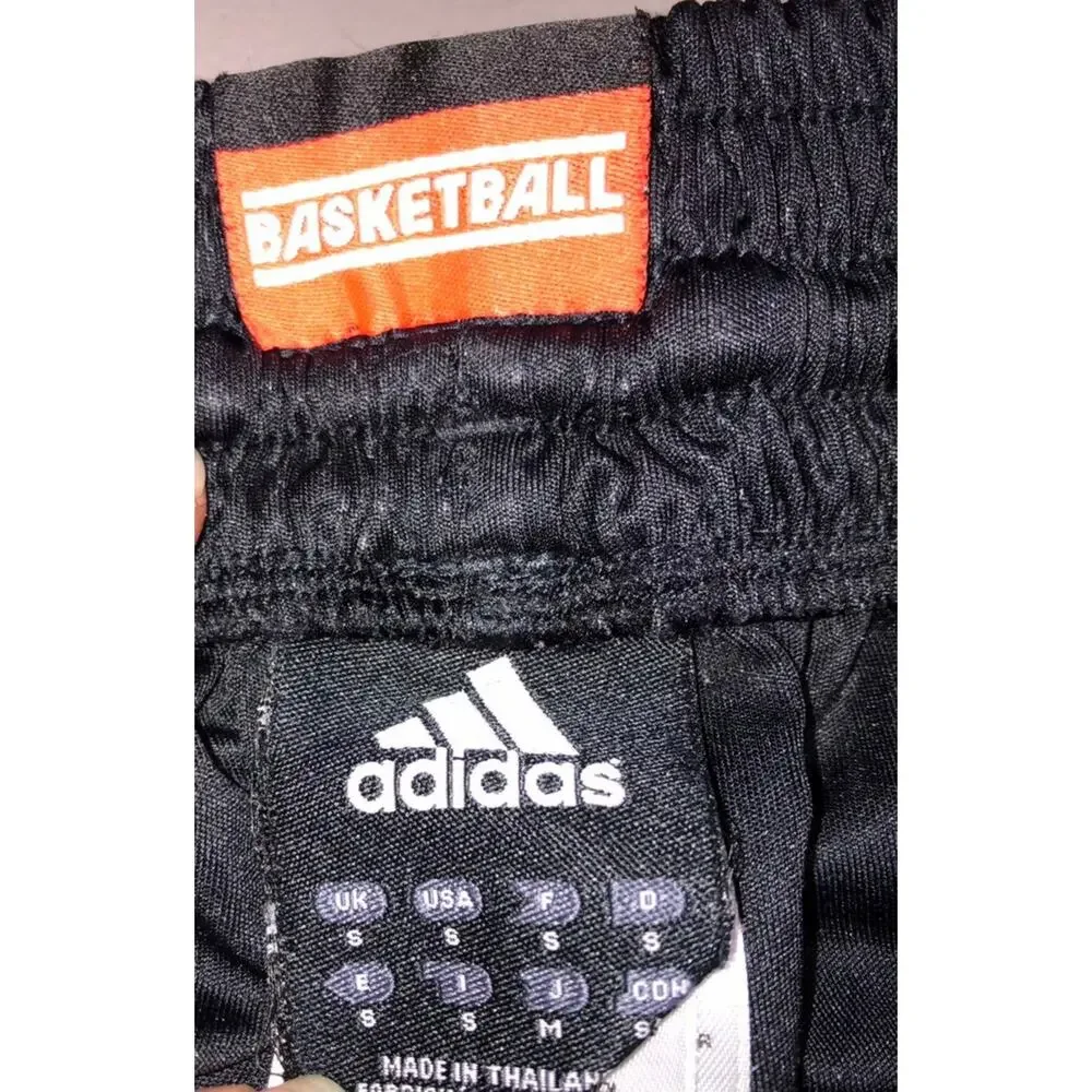 Adidas Basketball Shorts Red Black White Teen Boy Mens S